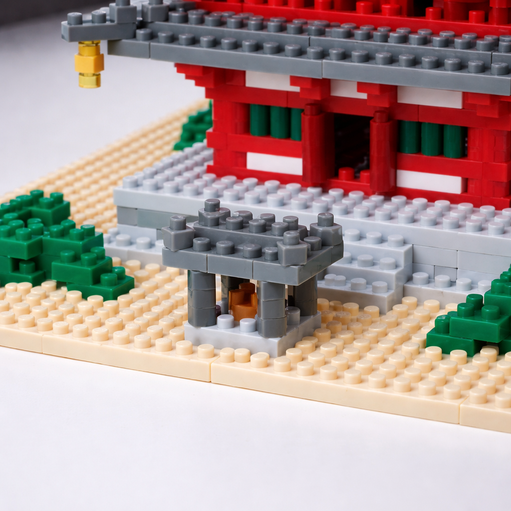 Nanoblock Five-Story Pagoda Deluxe Edition – Japanese Micro Building Set