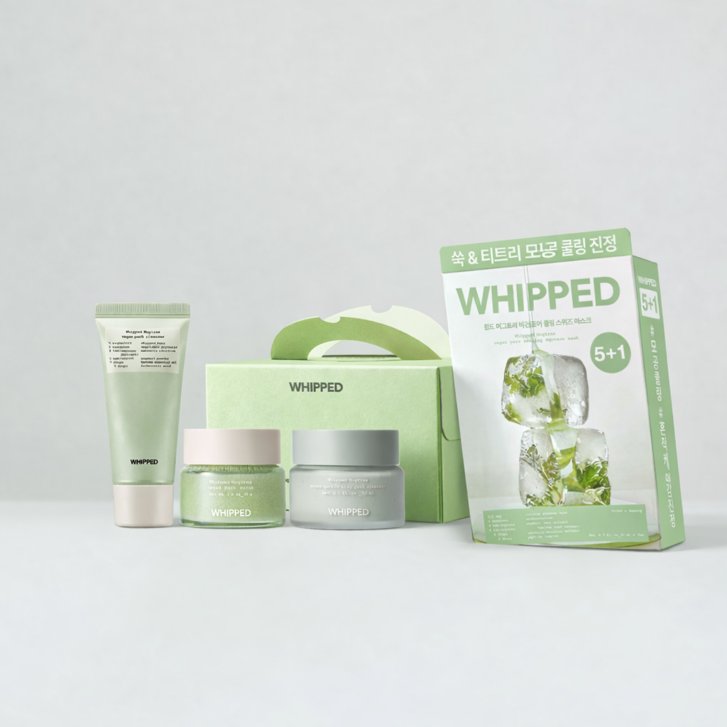 Whipped Korean Skincare Ritual – Mugtree Pore Care Bundle